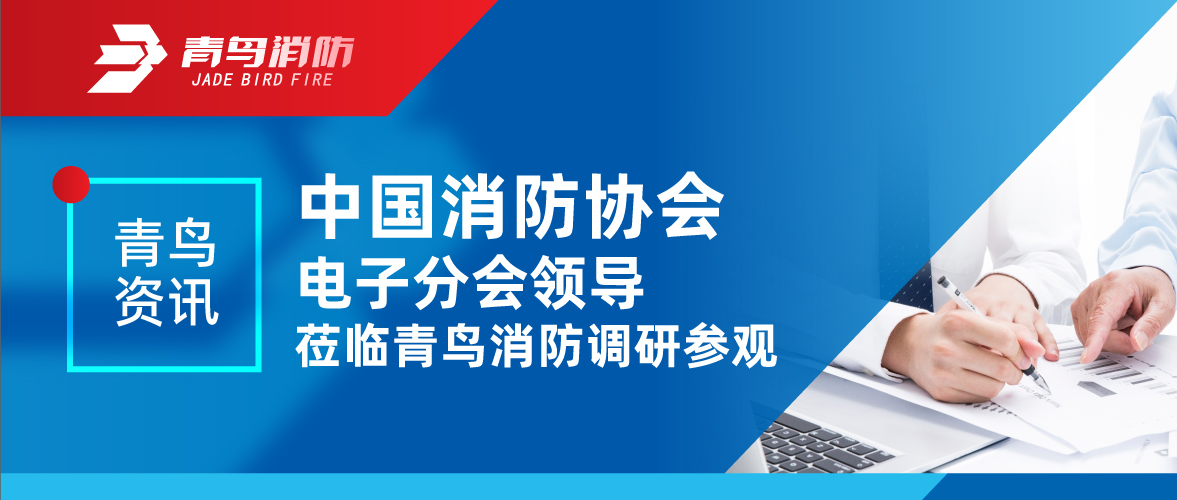 青鸟资讯 | 中国消防协会电子分会辅导光临尊龙集团官网调研参观